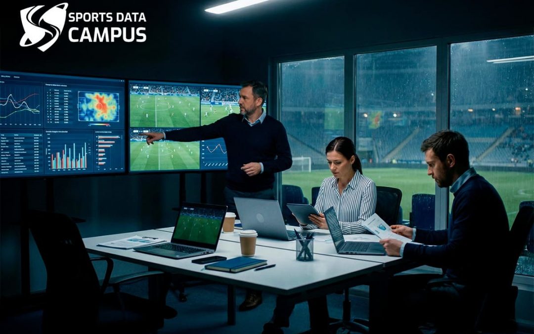 How is data analysis used in sports decision-making?