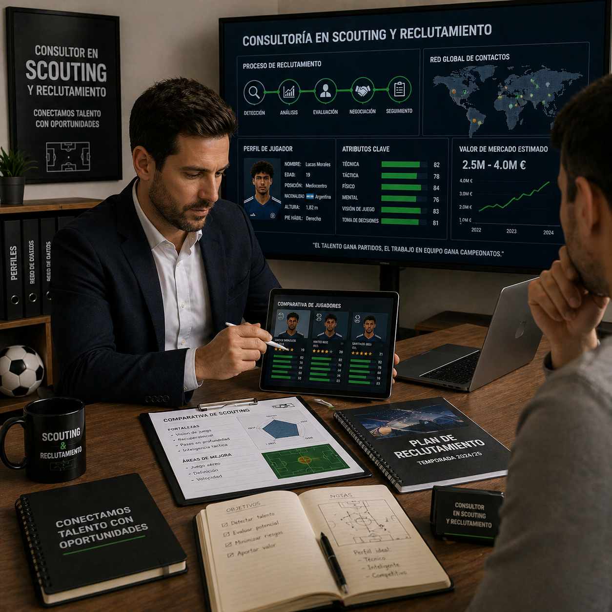 Scouting and recruitment consultant – Master’s Degree in Big Data Applied to Scouting in Football