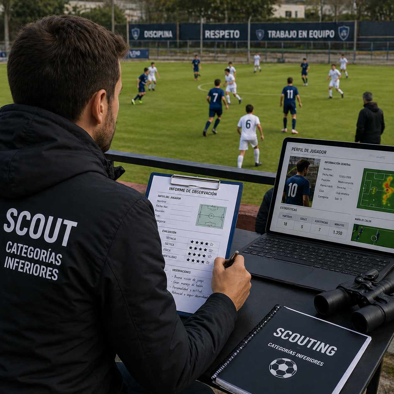 Youth talent scout – Master’s Degree in Big Data Applied to Scouting in Football