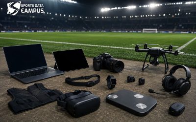 How are drones used in football?